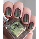 Glitter Gal Green Duo Chromes Nail Polish- Twisted Jealousy - .5 Fluid Ounce (15ml) Bottle