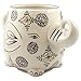 Happy Sales Hand-Painted Elephant Coffee Tea Mug Cups (Henna II)