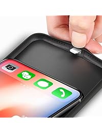 Funda para cargador de batería para iPhone 7 Plus 7Plus, batería externa ultra delgada de 3800 mAh