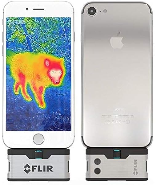 Flir One Ios Thermal Imaging Camera For X 8 9 7 7 Plus Free Powerbank Included Industrial Scientific Amazon Com