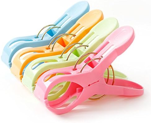 3 Pcs Plastic Laundry Clothes Pins Clips Convenient Clothespins Portable Hanging Rope Clothesline