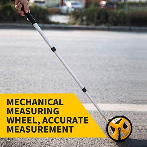 Zozen Measuring Wheel Telescopic Measure Wheel 6Inch, Distance