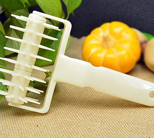 Pizza Pie Pastry Dough Docker - Brand LUCKEG Plastic Material, Best Gift for Pizza Cake Pie Homemade Baking