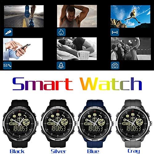 Zeblaze Thor Vibe 4 Hybrid Super Lightweight Smart Watch Ice Smartwatch-Shadow, 1.24-in Zeblaze Vibe 4 Hybrid Bluetooth 4.0 Waterproof Smartwatch for Men Women Black Activity Tracker