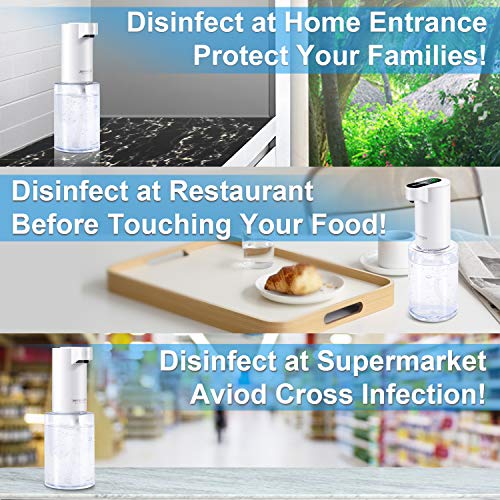 JENTXON Automatic Hand Sanitizer Dispenser for Hand Sanitizer Gel, Touchless Automatic Soap Dispenser for Hand Soap… - Image 4
