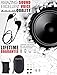 Bluetooth Earphones for Running - Sweat Proof Workout Mini Sport Wireless Earbuds with Quality Beats Stereo Sound, Noise Isolating Technology. Bonus EVA Case & Pouch