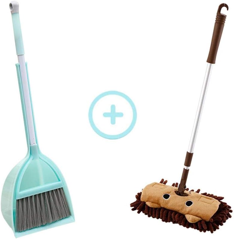 kid sized broom and mop