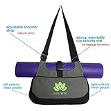 COMPACT YOGA MAT BAG / Stylish, Efficient & Lightweight / Perfect For Yogis Just Needing A Durable Eco-Friendly Bag To Carry The Essentials