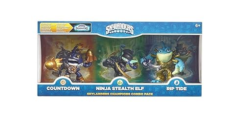 Skylanders Imaginators - Champions Combo Pack (Countdown, Stealth Elf, Rip Tide)