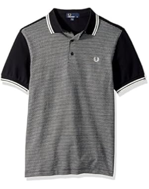 Men's Jacquard Panel Pique Shirt