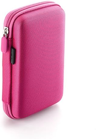 Drive Logic™ Portable EVA Hard Carrying Travel Case Pouch for 5-Inch GPS (Pink)