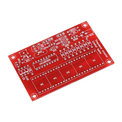 1Hz-50MHz Digital LED Crystal Oscillator Tester Frequency Counter Meter RF Electronic DIY Kits Tools PCB Board Module - Thumbnail 4