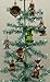 Jake and the Neverland Pirates Set of 8 Holiday Christmas Tree Ornaments with Pirate Compass Ornament, Jake, Izzy, Cubby, Skully, Captain Hook, Smee, and Tick-Tock Croc - Ornament Figures Range from 3