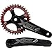 ganopper 9S 9speed 22 32 44T 170mm Crank Length MTB Mountain Bike Chainset 104BCD 64BCD Easy to Modify Single Crank Set