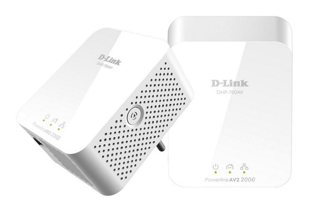 D Link DHP AV Kit Powerline PLC extensor de red por cableado