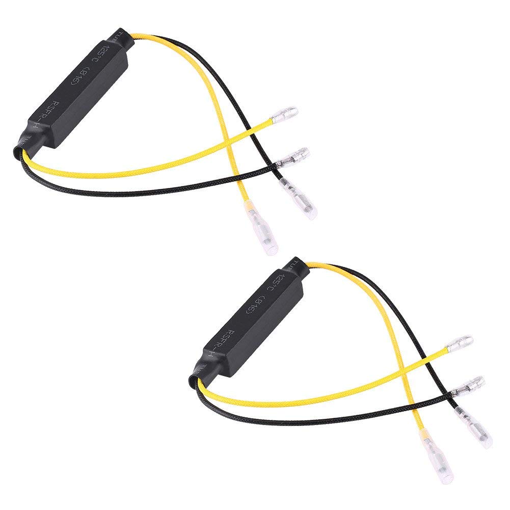2Pcs 12V 21W LED Load Resistor Motorcycle Flasher Turn Indicator Light Decoder Fix Error Accessories for Motorbike
