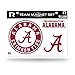 Rico Industries NCAA Alabama Crimson Tide Die Cut Team Magnet Set Sheet, 8.5 x 11-inches