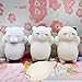 Morrivoe Cute Mochi Mini Squishy Toy Animal Squeeze Healing Fun Kids Kawaii Toy Stress Reliever Decor (D)