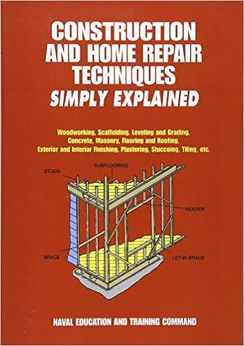 Construction and Home Repair Techniques Simply Explained