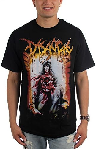 Disgorge - Mens Mary T-Shirt, Size: Small, Color: Black