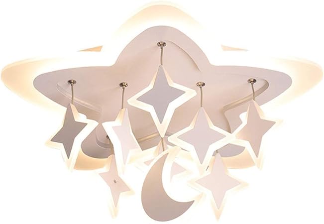 LCTCXD LED-Stern-Anhänger-Deckenleuchte Erröten-Einfassung, 29w Stern
