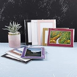Golden State Art, Pack of 25-11x14 Black-Core White