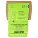 Genuine Oreck AK1BB8A Vacuum Bag for BB900-DGR Canister Vacuum Cleaner - (green, 8-pack bags + 1 motor filter) Replaces Oreck Part PKBB12DW