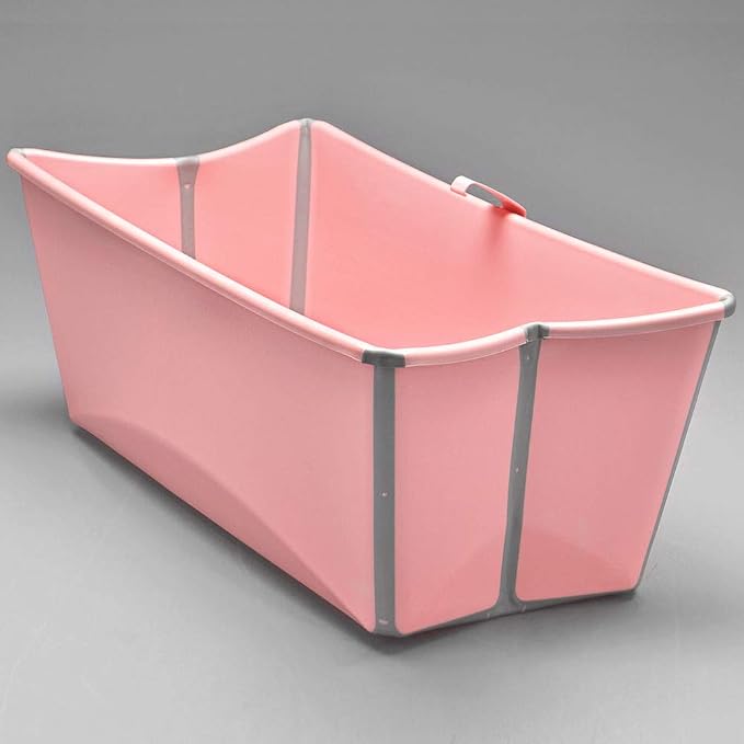 Stokke Flexi Bath Baignoire Pliable Rose Amazon Fr Bebes Puericulture