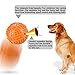 JAKPAK Dog Squeaky Toys Durable Rubber, Non Toxic Silicone Chew Resistant Fun Toy with Quack Sound Floatable Dog's Sound Toy for Animal Training Biting Outside Playing, Orange