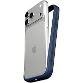 RhinoShield Mod NX Bumper Phone Case for iPhone 17 Pro Max Navy Blue | Bumper Case without Backplate, Ultra-Slim Design, Minimalist Style, Military Grade Drop Protection