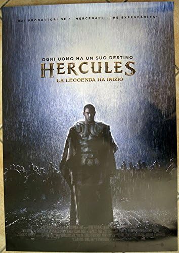HERCULES the Legend Begins Renny Harlin Manifest Original Film Poster 70 X 100 cm