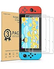 [3 Pack] daydayup Tempered Glass Screen Protector Compatible with Nintendo switch - Transparent HD Clear Anti-Scratch Screen Protector for Nintendo Switch