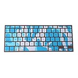 HDE Silicone Rubber Keyboard Skin for MacBook Pro (Non-Retina) (Blue Camo)