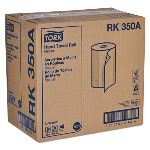 Tork Hand Towel Roll, Natural, Universal, H21, Compact, 100 Recycled