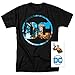 Aquaman DC Comics Logo T Shirt (Large)