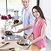 Kitchen Utensil Set With Holder - 8 Piece Silicone, Non-Stick, Cooking Utensils Set With Holder Serving Tongs, Spoon, Spatula Tools, Pasta Server, Ladle, Strainer, Whisk, Holder (Black)