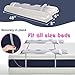 Inflatable Bed Rails for Toddlers, (2-Pack) EONSIX Baby Safety Bed Rail Cartoon Style Pillow Guard Bumpers for Home, Travel.