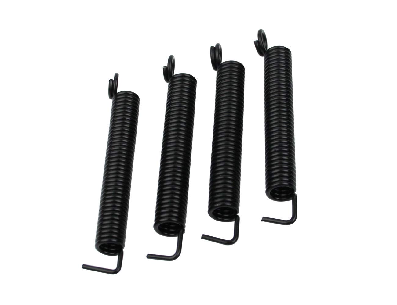 Guyker Noiseless Tremolo Springs (Set of 4) for FR Fender Strat ST Stratocaster Electric Guitar Bridge Instruments Accessories Replacement Part, Black
