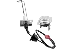 ULZOZN Furnace Electrode Kit Replace 35100 ＆ RV Furnace Limit Switch Replace 31091 Fit for Atwood Dometic