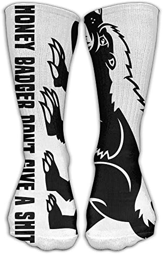 I Takes What I Wants - Honey Badger Vintage Style Winter Thick Warm Performance Comfort Cute Colorful Funny Casual Cotton Crew Socks