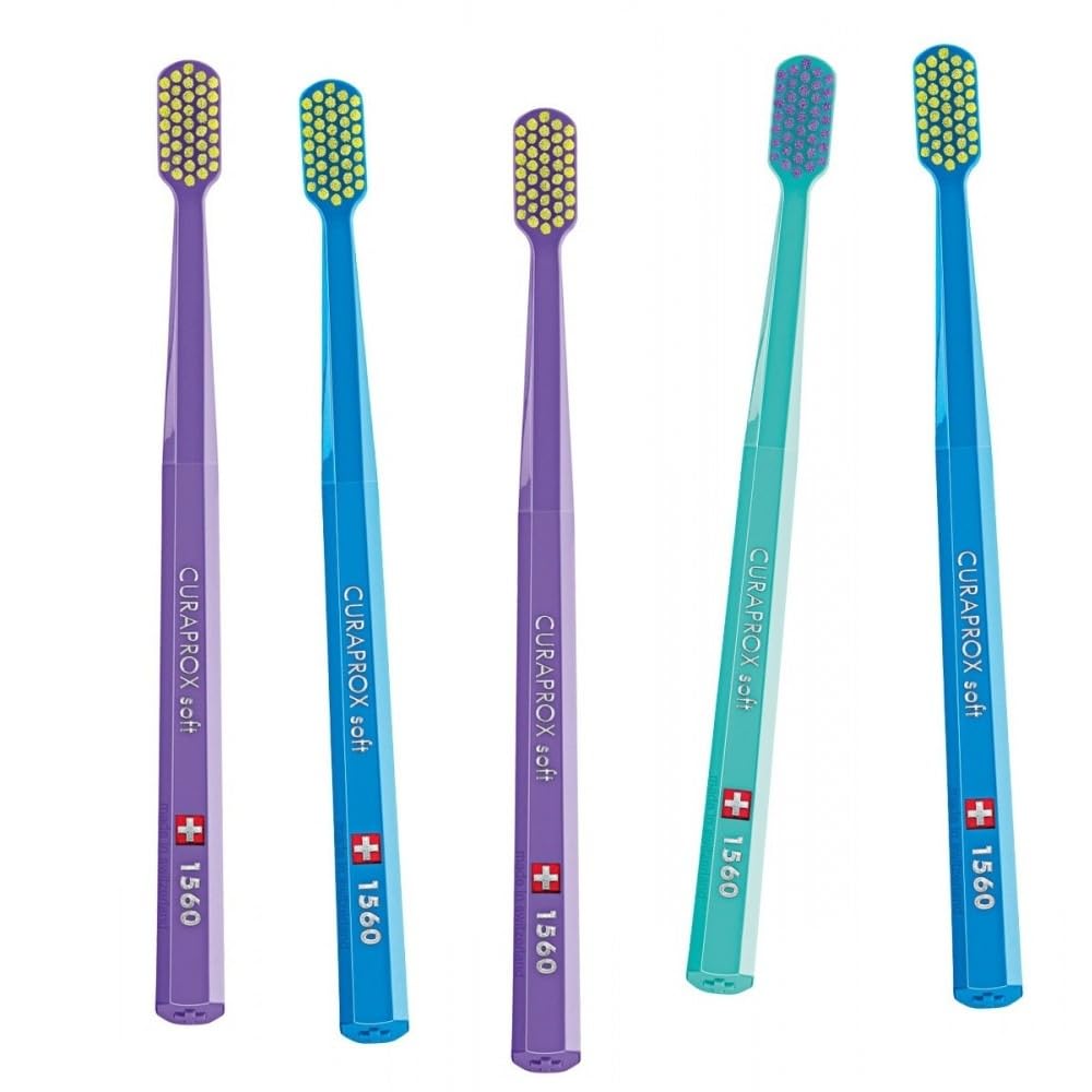 Curaprox CS 1560 Toothbrush Soft Pack of 5