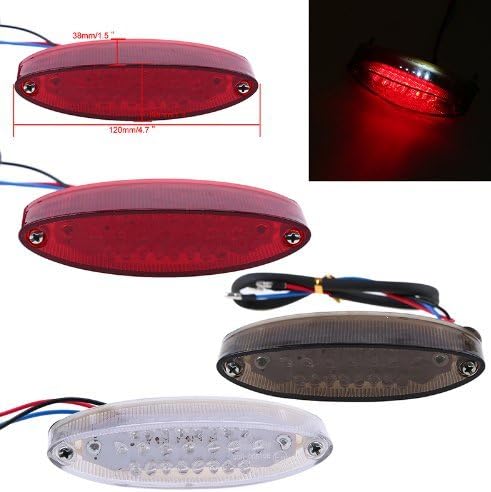 YP YuanPei Bike Rear Taillight,universal Motorcycle Accessories Light Bike Rear Taillight Cafe Racer z750