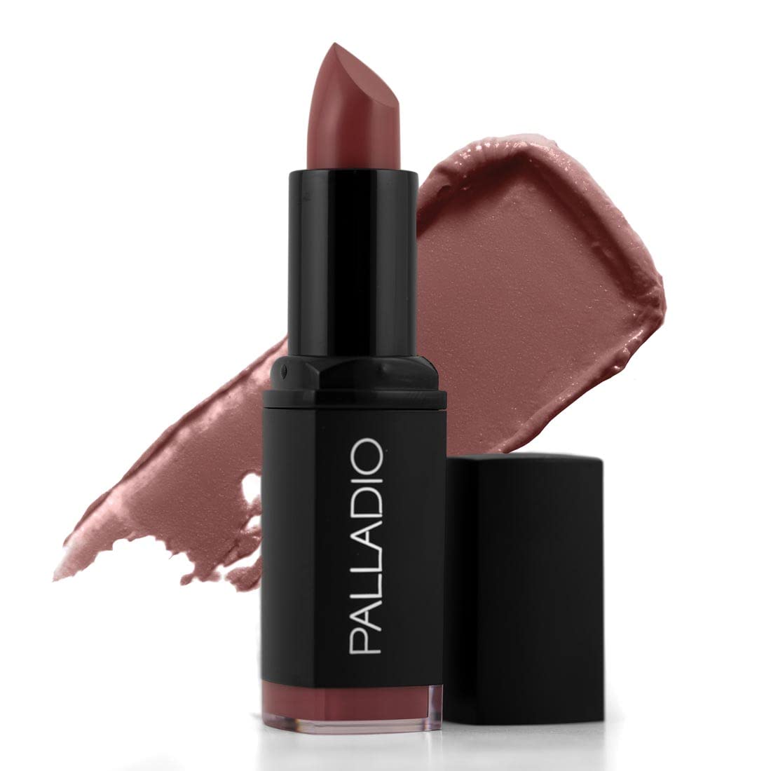 Palladio Herbal Dreamy Matte Lipstick Lip Color, Full of Moisture and Color Pigment, Smooth Application, Full Coverage, Long Lasting Wear, Luxe Matte Finish, Does Not Dry Lips, Royal Rum
