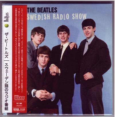 The Beatles - Swedish Radio Show - Audio Cd MLPS [Mini Long Play Sleeve] Japanese Mini-LP Replica Audio CD OBI