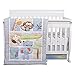 Trend Lab Jungle Fun 6 Piece Crib Bedding Set, Blue