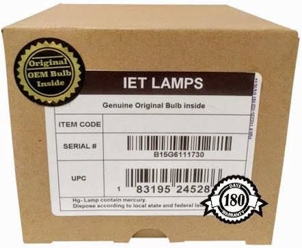 Replacement Lamp Assembly with Genuine Original OEM Bulb Inside for Canon LV-LP41 Projector (Power by Osram)