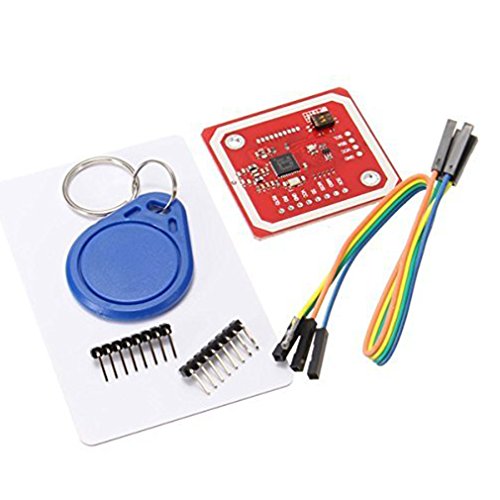HiLetgo PN532 NFC NXP RFID Module V3 Kit Near Field Communication Reader Module Kit I2C SPI HSU with S50 White Card Key Card for Arduino Raspberry Pi DIY Smart Phone Android Phone