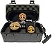 Tree of Life Stash Box Combo - Locking Smell Proof Case with Stash Jar and Rolling Tray - Ultimate Stash Combo! Odor proof Container with Accessories (Tree of Life)