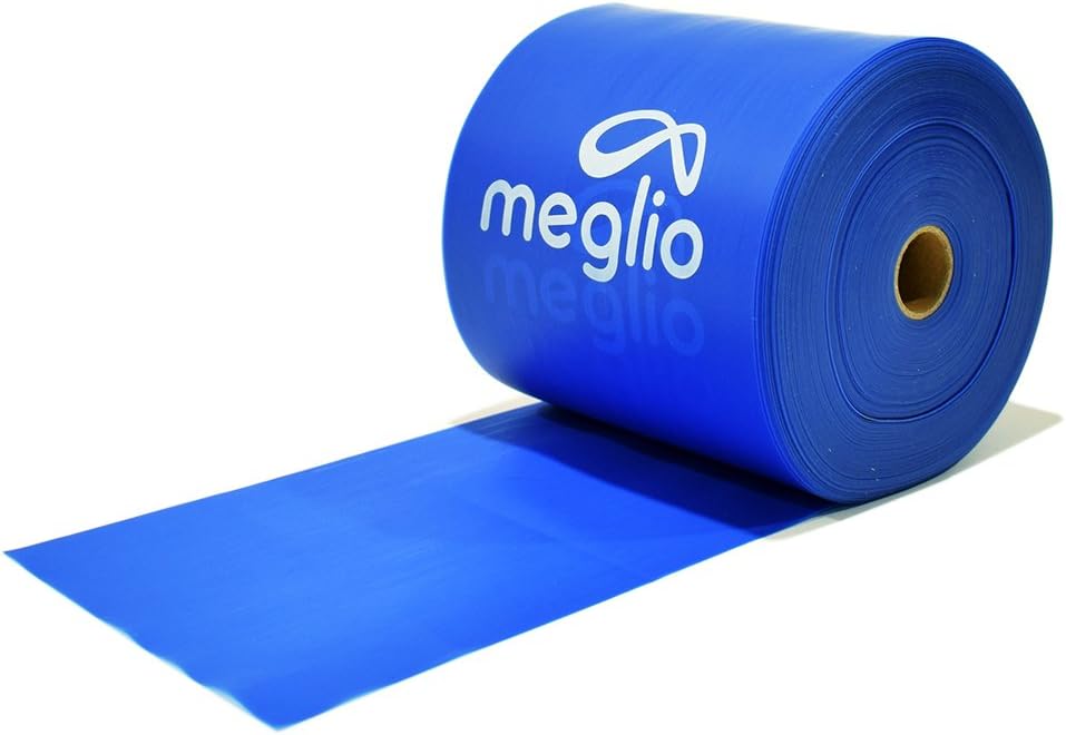 Meglio Resistance Bands Roll, Latex Free Exercise Bands for Building Strength Pilates Band for Fitness Flexibility - Image 3