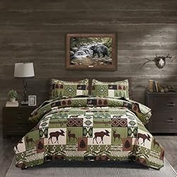 Quilts Set King Size Rustic Quilt Bedspread